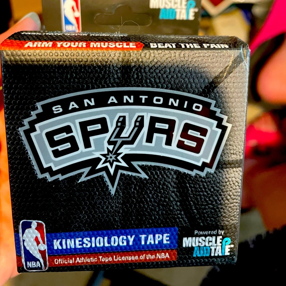 NBA San Antonio Spurs kinesiology tape NEW